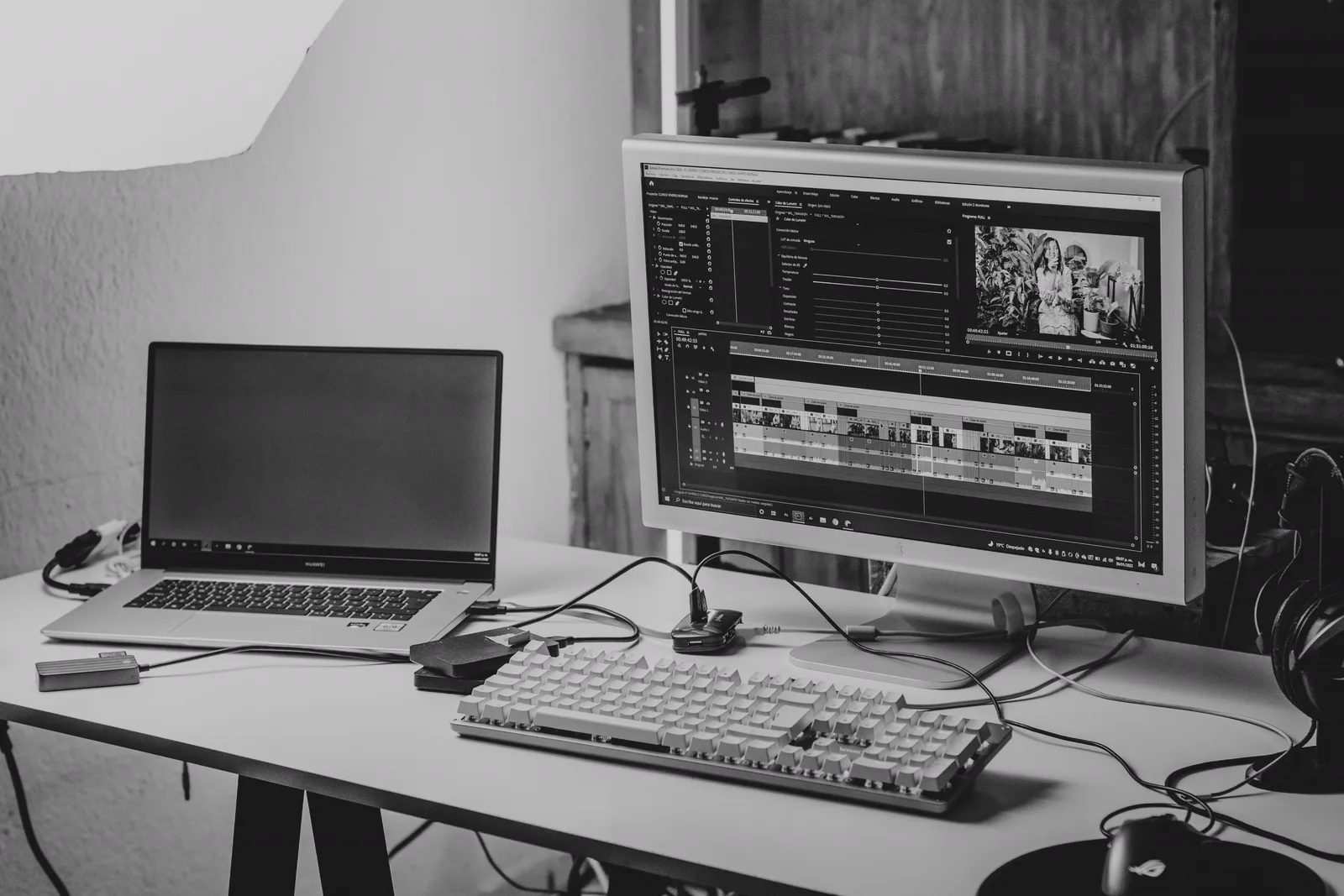 Planning the edit before cutting begins